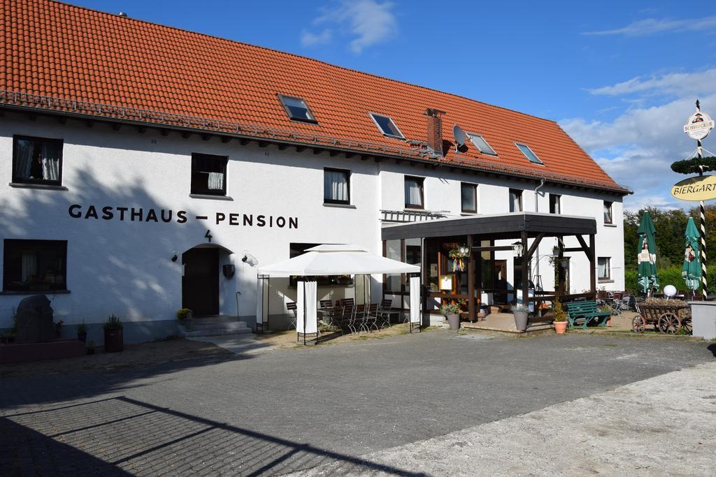 Gasthof Bergfriede Lindenfels Buitenkant foto
